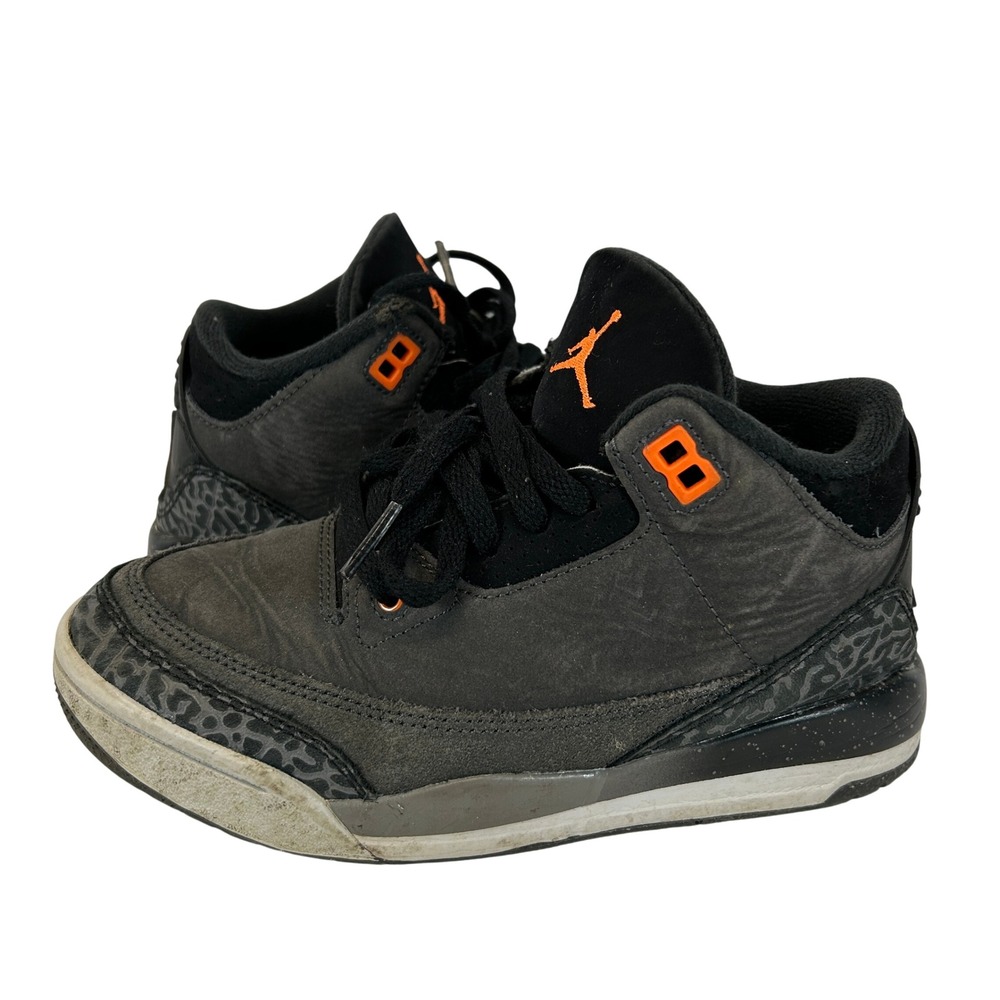 Jordan Air Jordan 3 Retro Fear Night Stadium Total Orange DM0966-080 Kids 1Y